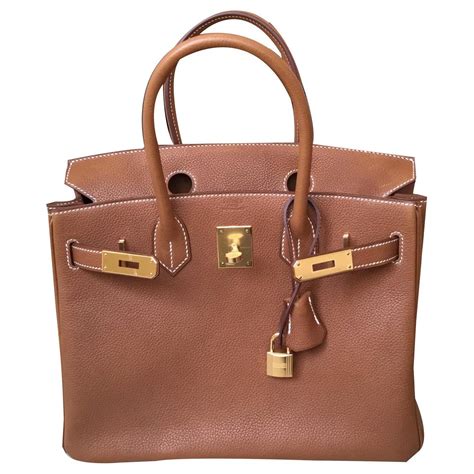 Sac marron HERMÈS pour Femme 